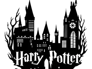Harry Potter Hogwarts 2d wall art