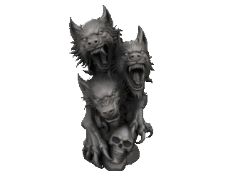 Cerberus Bust