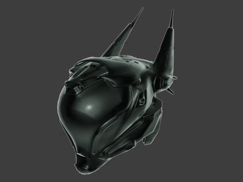 Vanguard Horned Helmet 3D Printable Model