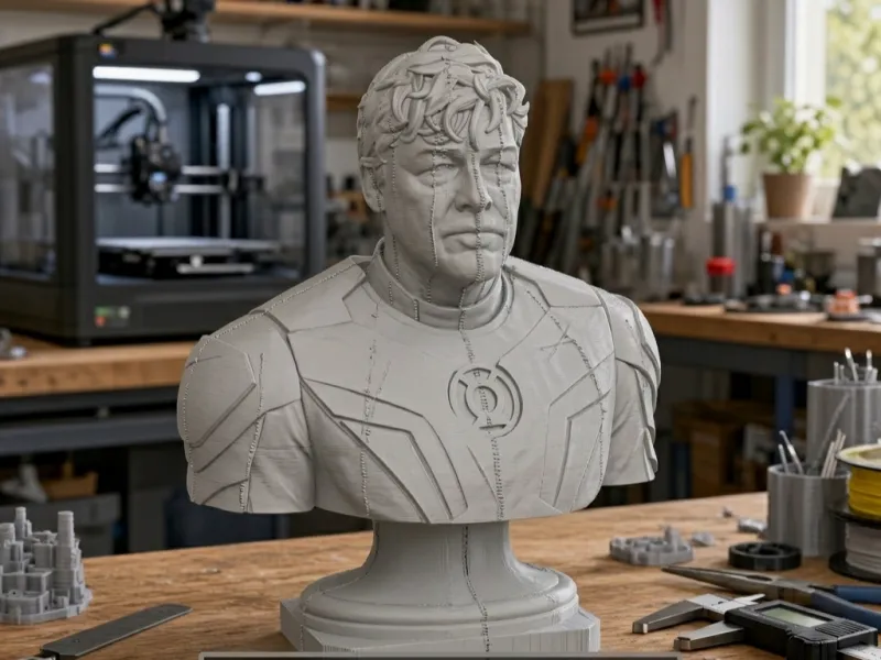 Standbeeld Hal Jordan Lantaarns