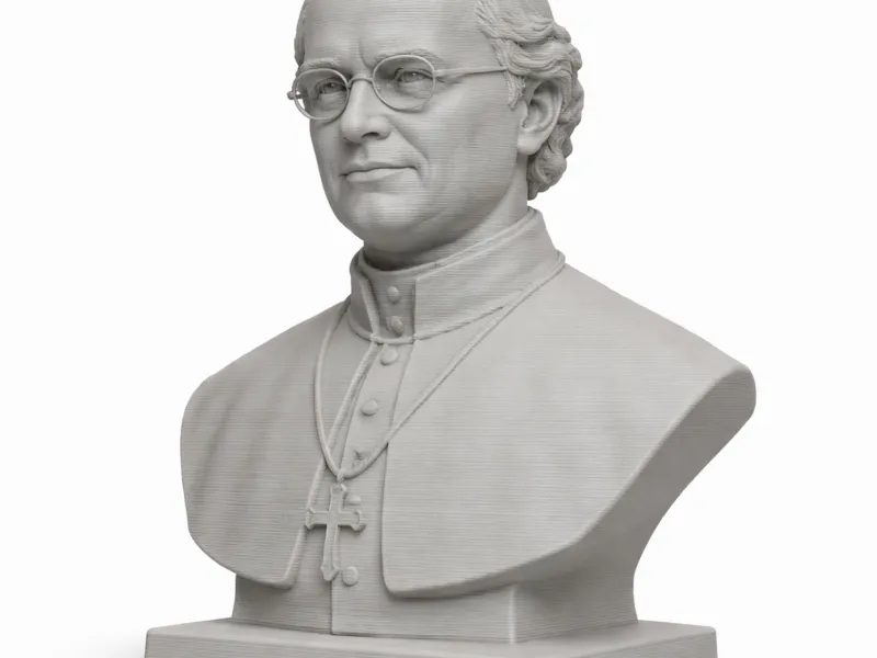 Gregor Mendel Bust