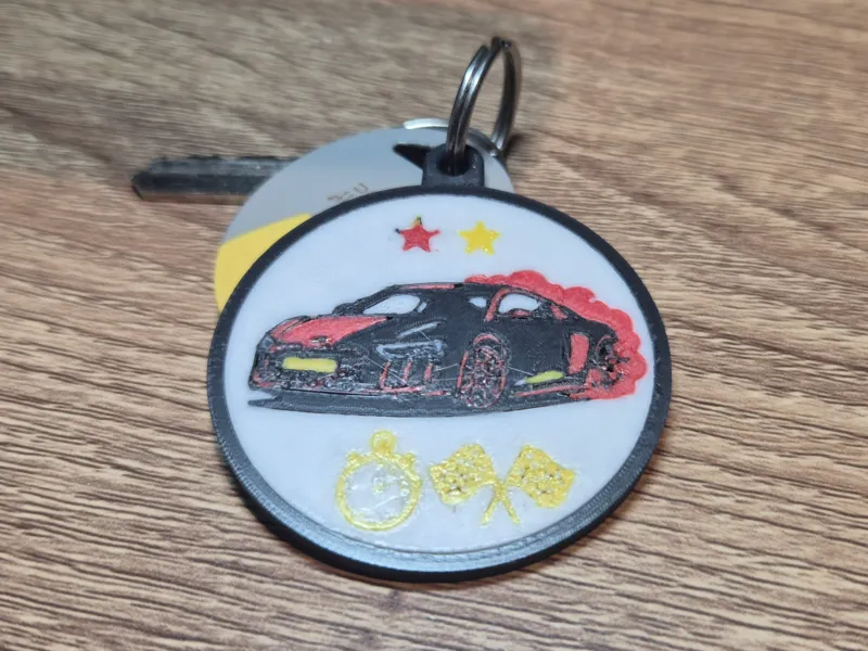 アウディ R8 キーチェーン
