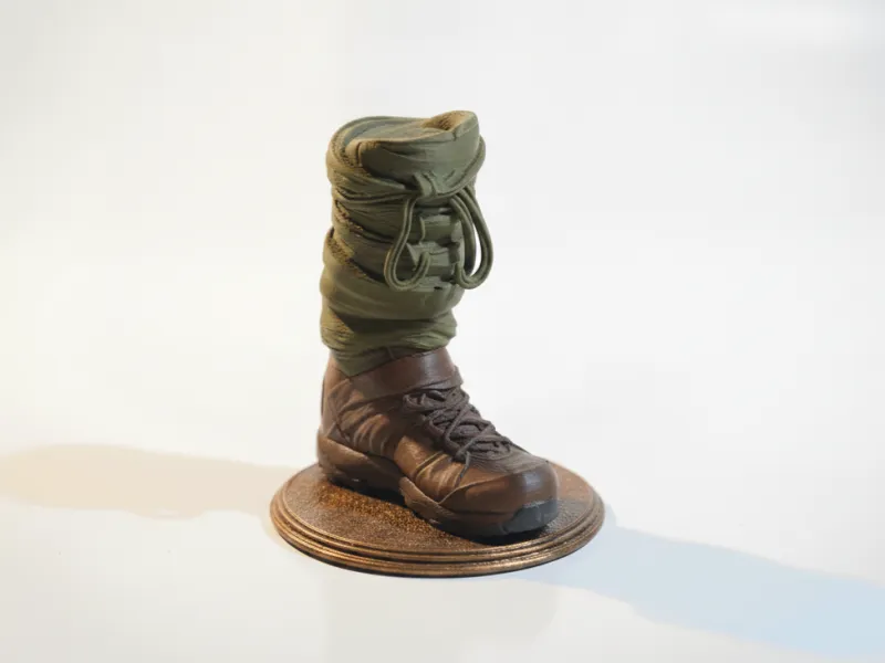 Boot Statue Sculpture Miscellaneous 3D Printable