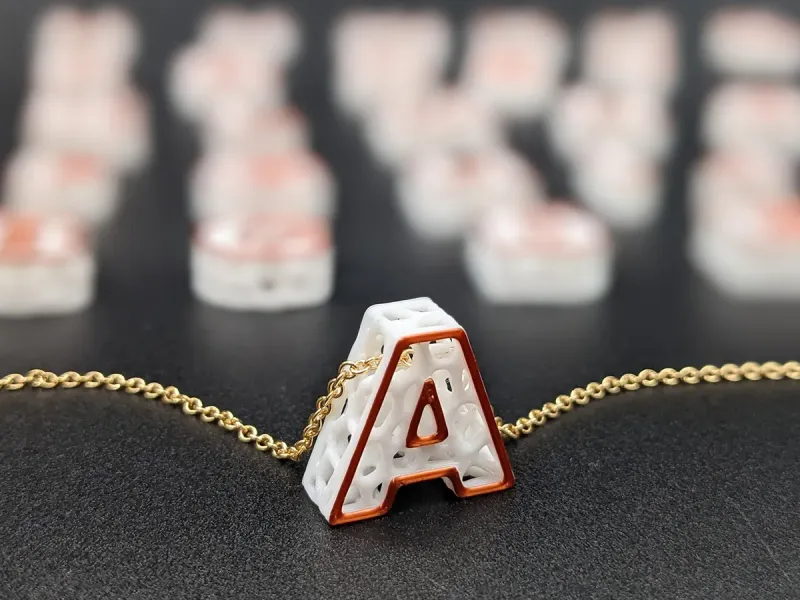 3MF All Pendant Letters