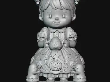 Ghost Tea Party Girl
