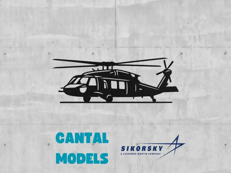 UH-60 BLACKHAWK #1 | 2D НАСТЕННЫЙ ДЕКОР