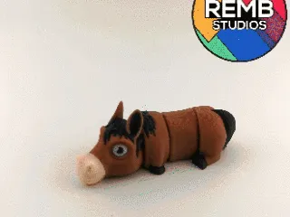 Cute Flexi Horse | Articulated Horse