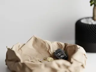 Crumbled Paper Bowl