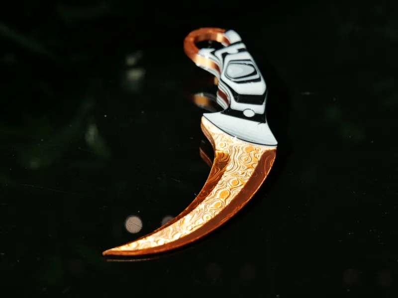 Damascus+Karambit+Knive