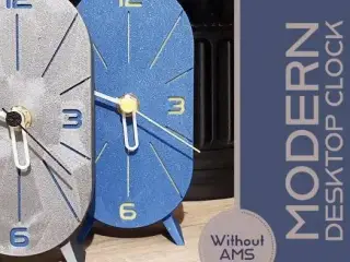 Modern vertical clock