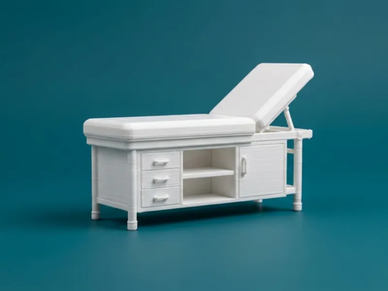 1:12 Schaal Poppenhuis Onderzoekstafel
