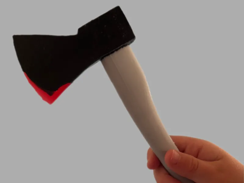 Hache TPU + PLA Accessoire d'Halloween