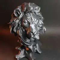 Lion on a Wood (Simba)-2