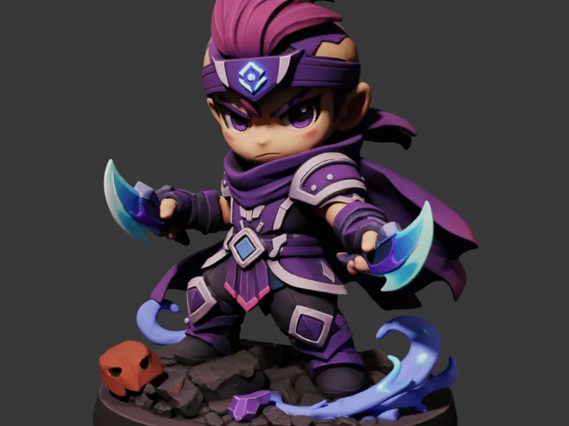 Anti-Mage Fantasy Collectible | Stylish Resin Figure