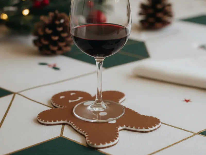 Gingerbread Man Coaster | Lebkuchen Untersetzer | Xmas