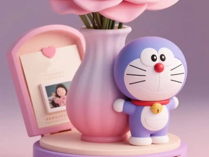 MomEternal: Doraemon's Time-Bloom Gift Box for Mother's Day