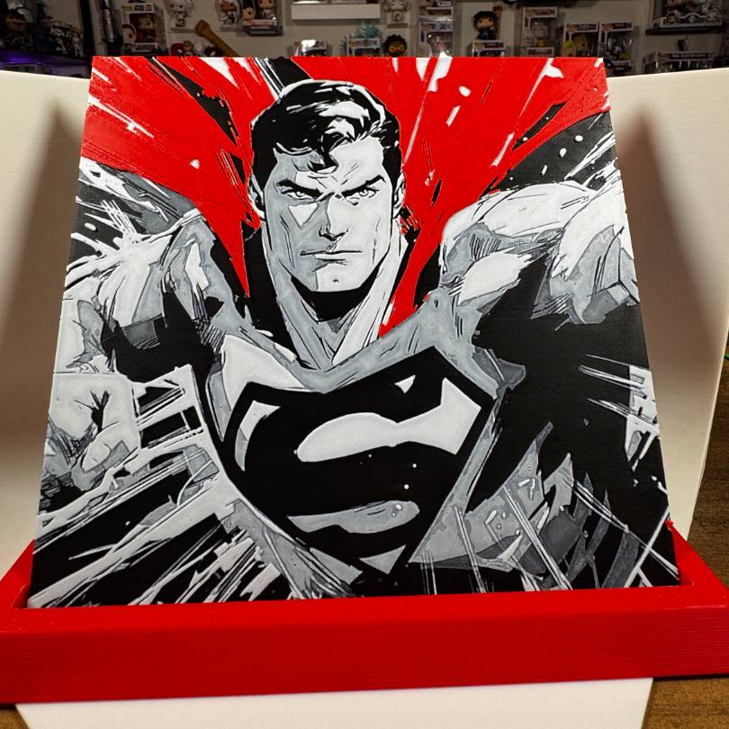 Home print settings: Superman.3mf