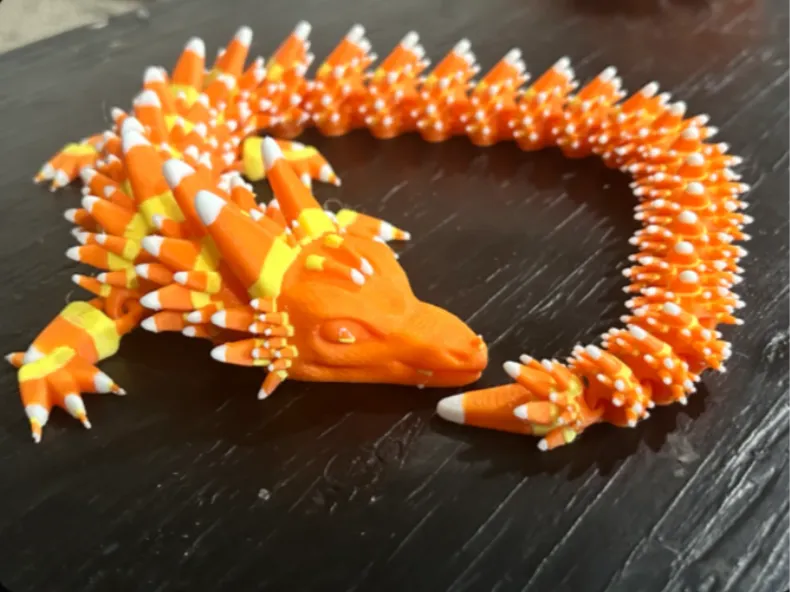 Candy Corn Dragon