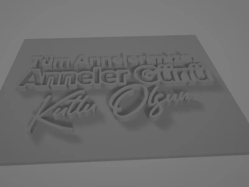 Anneler Günü İçin Kartvizit