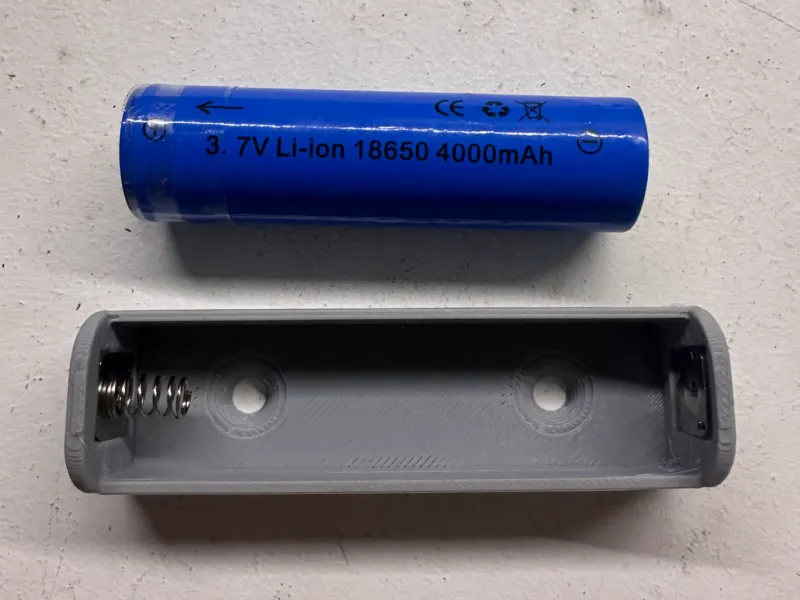Suporte para bateria adequado para 18650 Li-ion 3.7V