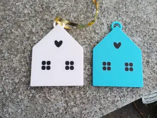 Christmas House Ornament