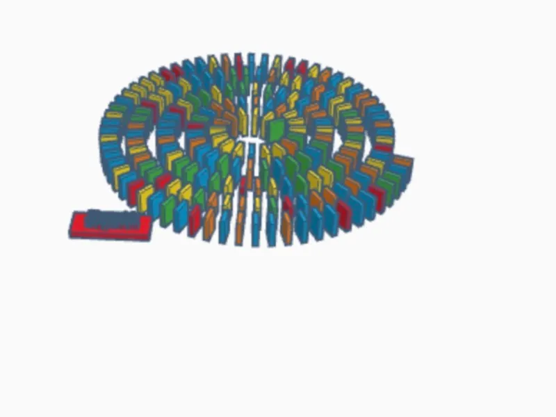 Mini dominos with “tgpal” test