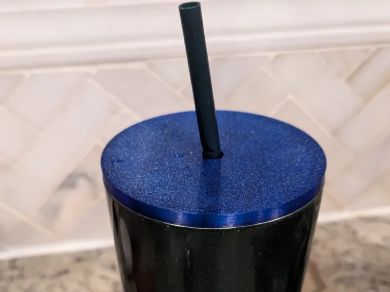 Tampa Substituta para Copo Frio Starbucks de 24oz com Canudo