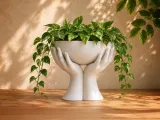 Offering Hands Planter Pot-0