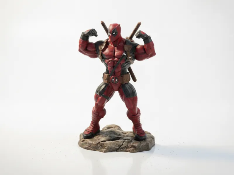 デッドプール フィギュア マーベルスーパーヒーロー 3Dプリント可能