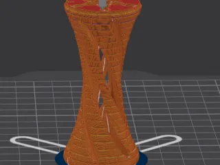 Vortex Tower Challenge — Textured Remix