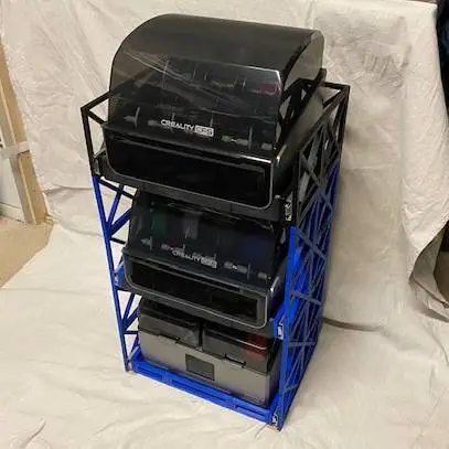 نظام درج CFS و Space Pi، قابل للتكديس. الحد الأدنى للطباعة 200x200