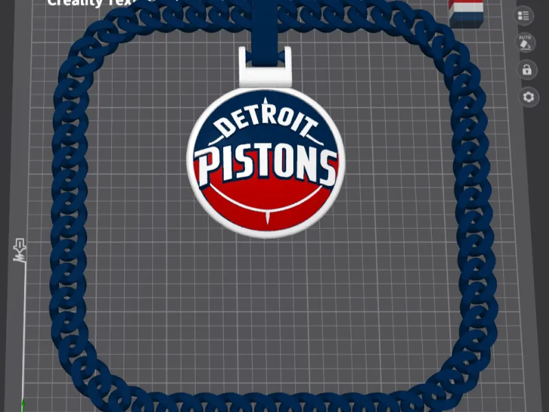 DETROIT PISTONS BIG CHAIN