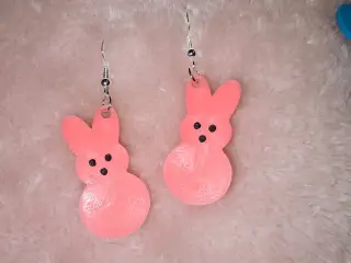 Bunny Peep Earrings
