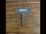 Mint Garden Marker | 3D Print 3MF | No Supports-0