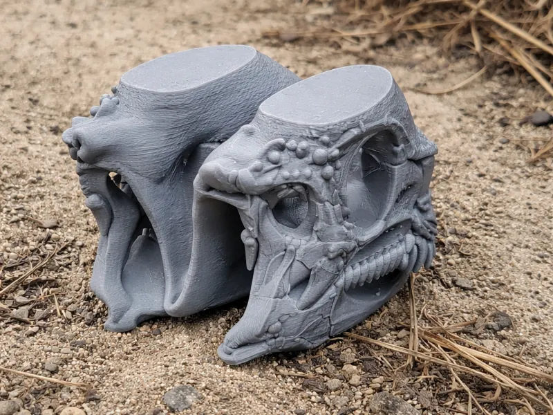 Leptailurus (fossil) Skull