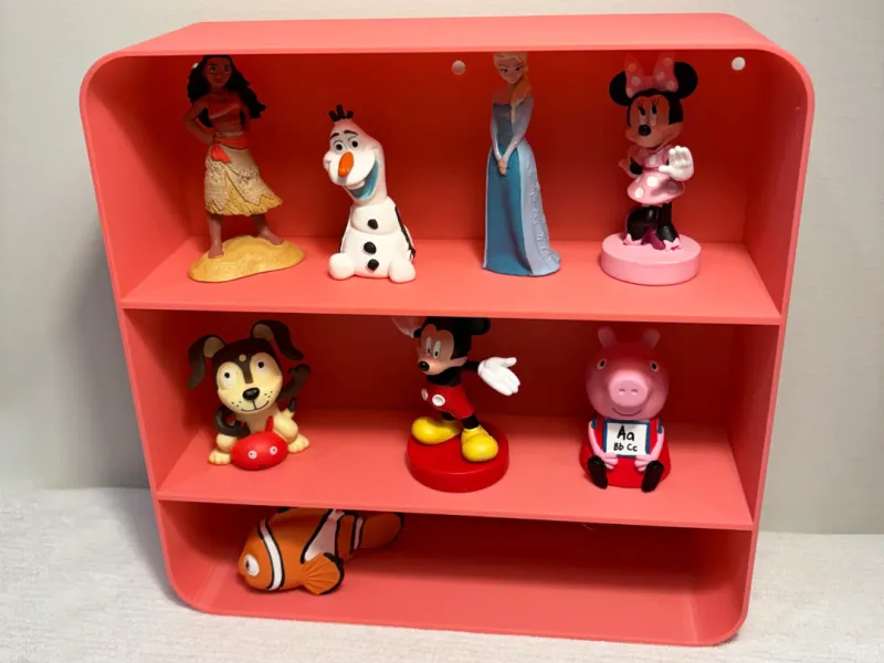 Small figure display shelf
