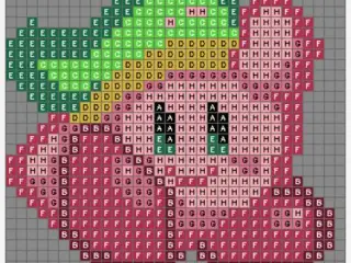 Kirby Pixel Wall Art