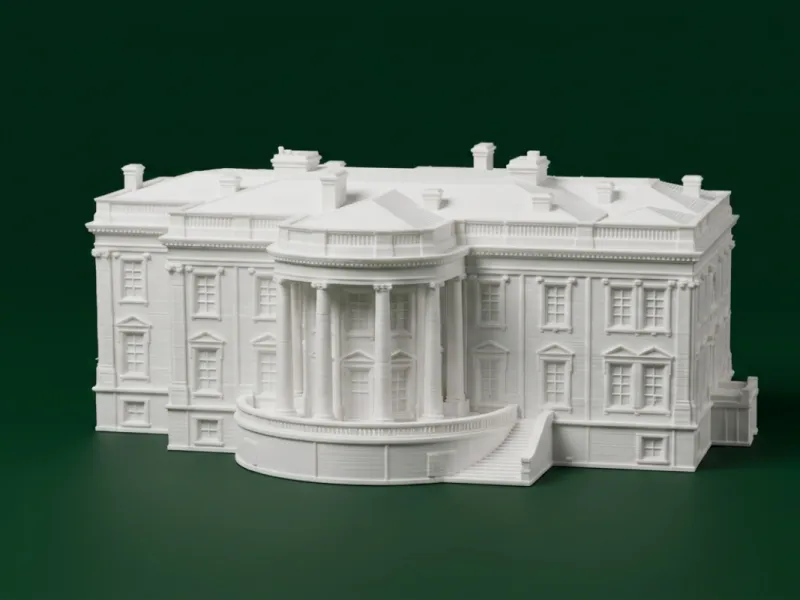 White House 3D Model