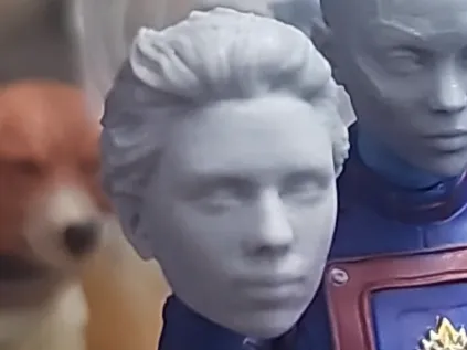 Black Widow Head for Marvel Legends 1:12 Action Figure
