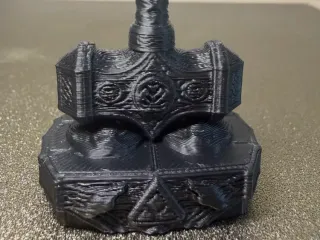 Mjölnir - Thor`s hammer statue