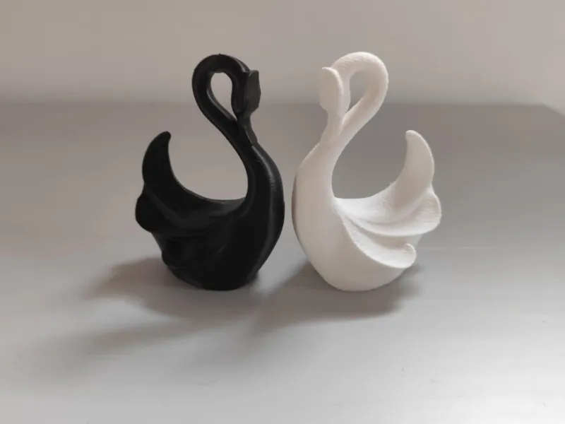 Decorazione Scultura di Cigno