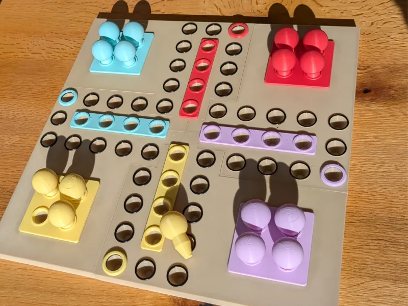 Modular XL Ludo – Tactile, Accessible & Ergonomic NoCFS opt.
