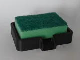 Self-Draining Sponge & Soap Holder | Aerated-0