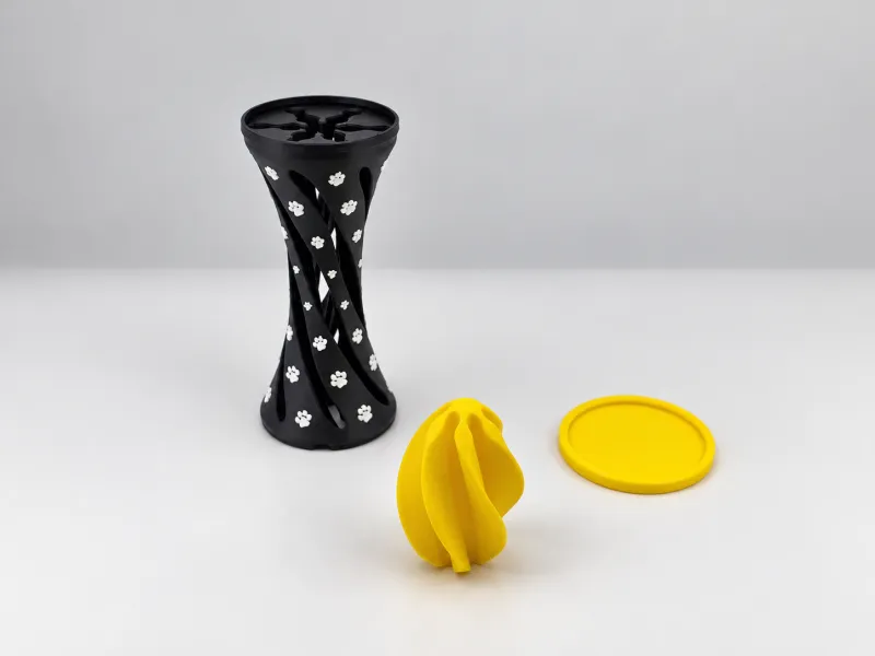 🐾 Paw Print Vortex | Spiral Stack Remix