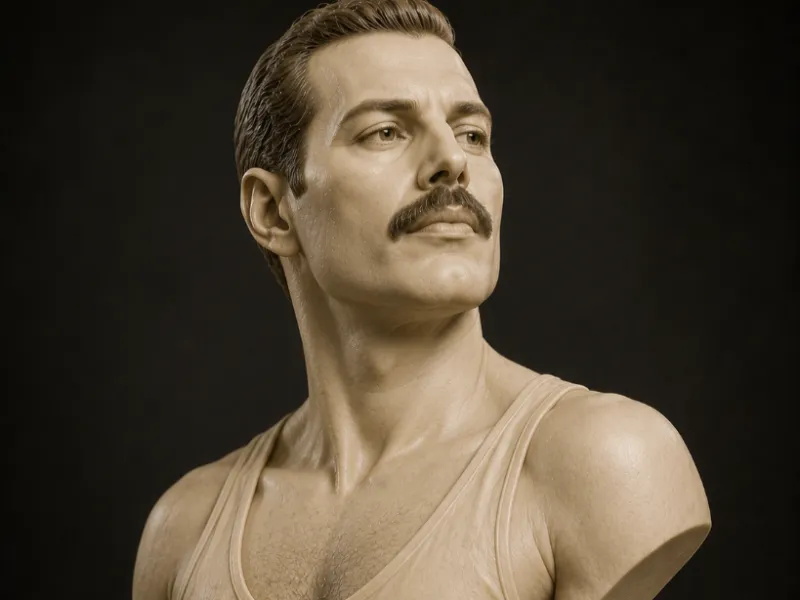 Busto Fred Mercury