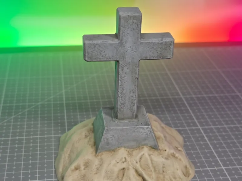 Concrete Cross - Grimdark Wargame Terrain