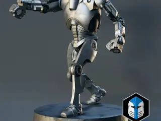 B2 Super Battle Droid SBD Miniature 1/48 Scale