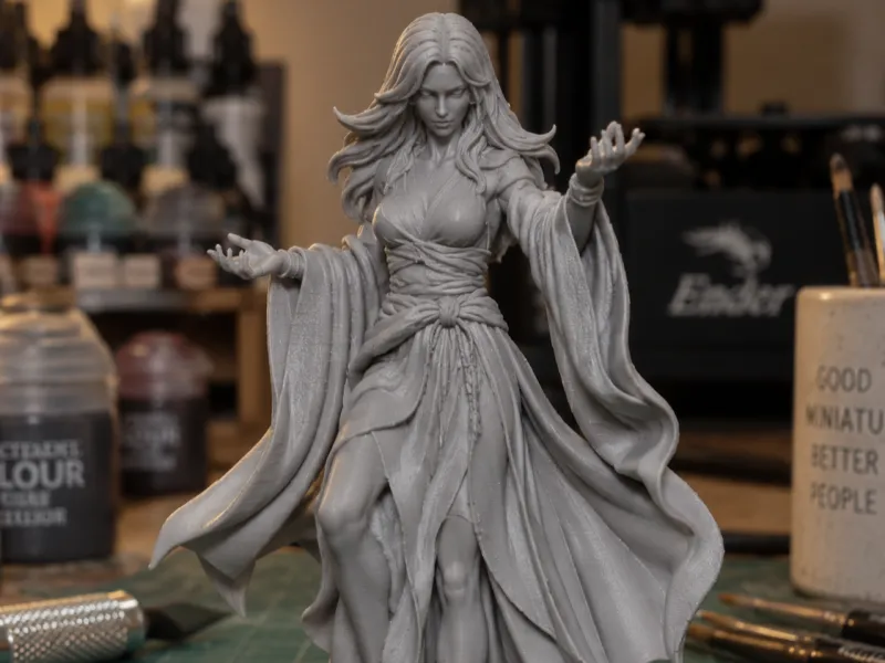 FREE Female mystical grey sorceress