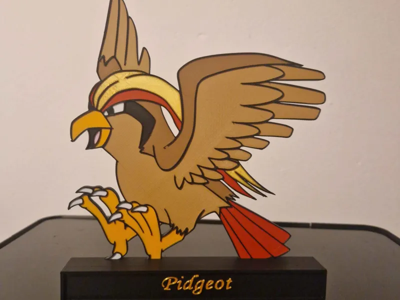 Pidgeot on Stand