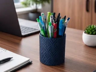 Round pen holder